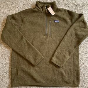 NEW! Patagonia Men’s Better Sweater 1/4 ZIP Fleece